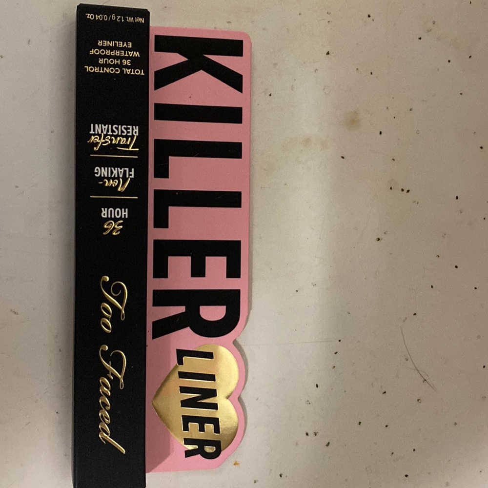 Killer Liner 36 hour Non-Flaking Transfer Resistant Waterproof